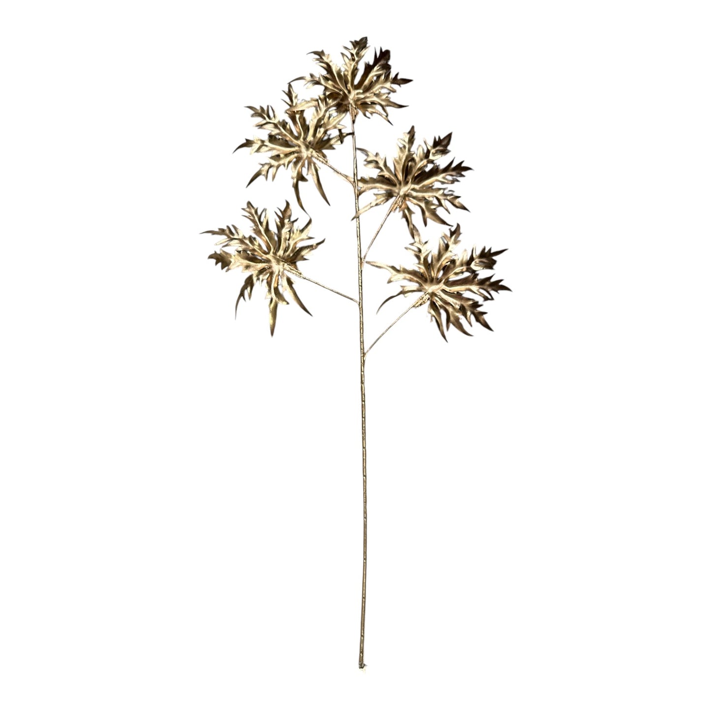 Ramură decorativă aurie 80cm. 716-22