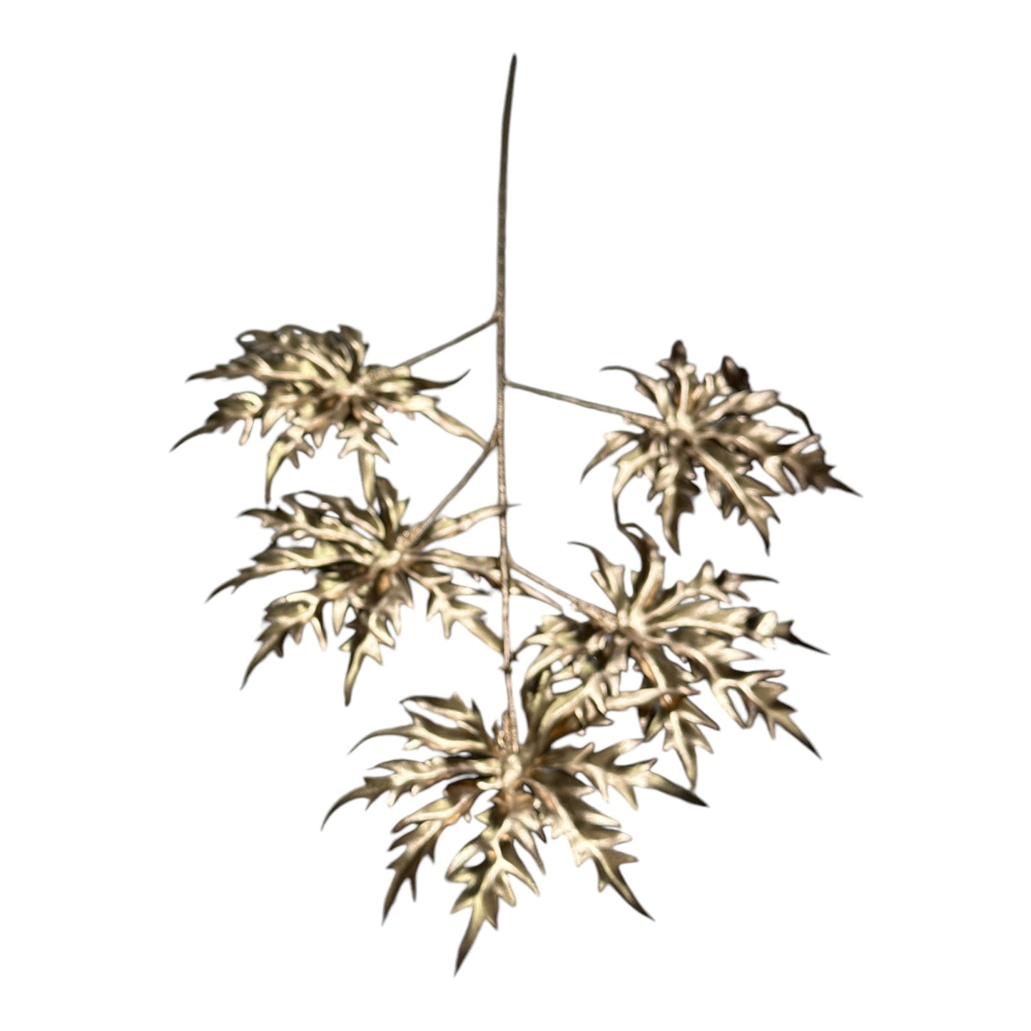 Ramură decorativă aurie 80cm. 716-22