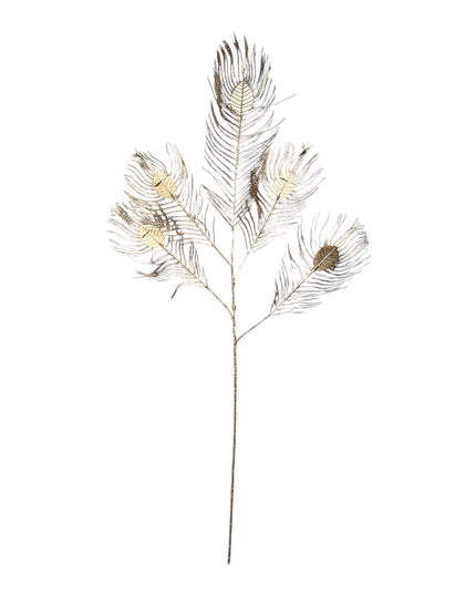 Ramură decorativă cu pene 90cm. 716-23