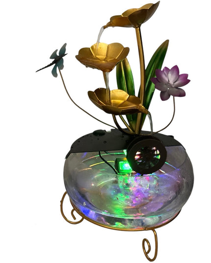 Fântână cu flori acvariu TY004