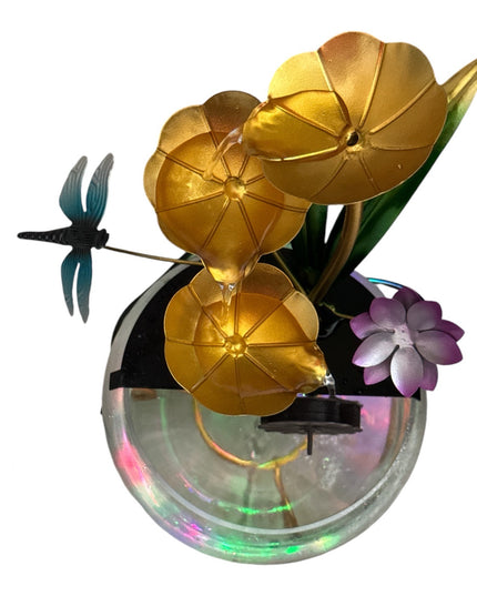 Fântână cu flori acvariu TY004