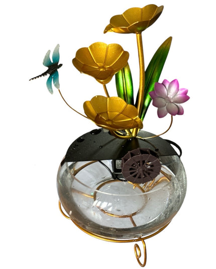 Fântână cu flori acvariu TY004