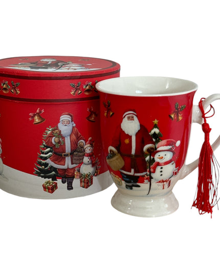 Set cadou cană Crăciun QF897