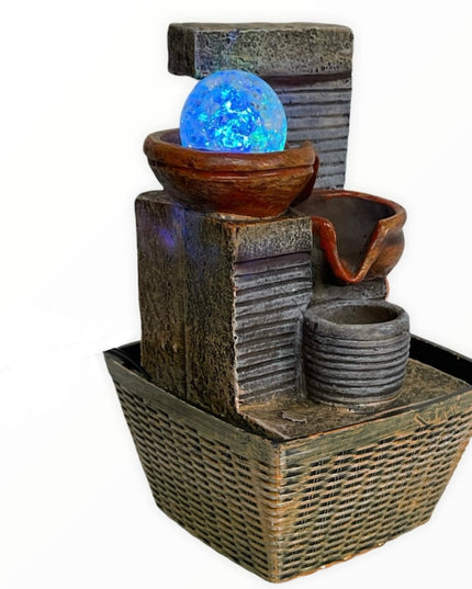 Fântână decorativă cu bilă 16013