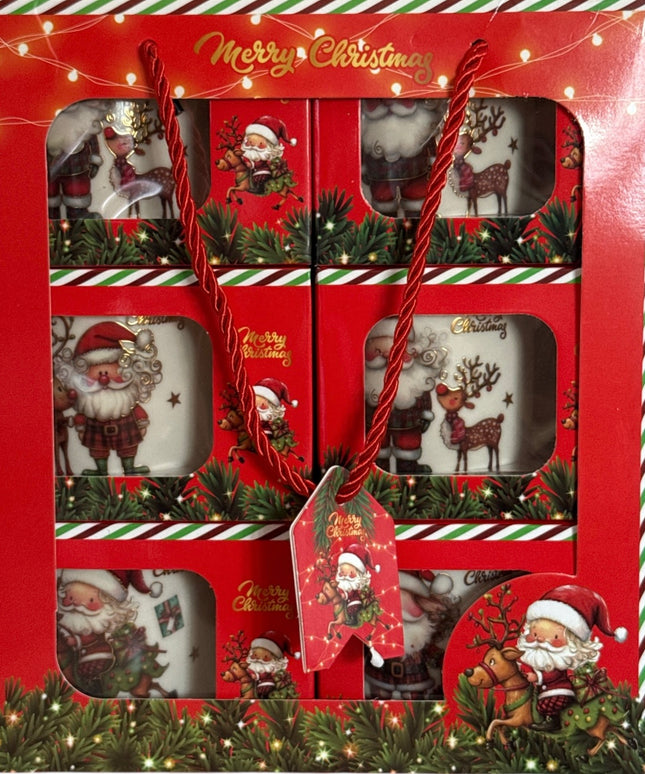 Set cadou cană Crăciun 6/set 200ml AT1949