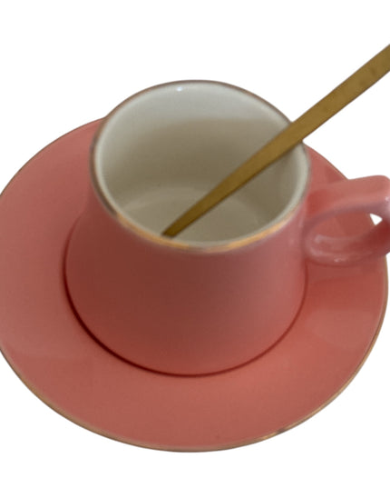 Set cadou ceașcă Good Luck cu farfurie și linguriță 901-30