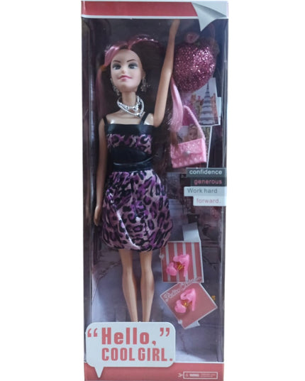 Păpușă cu accesorii Hello Girl