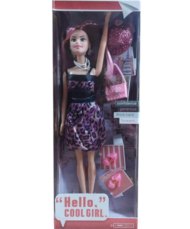 Păpușă cu accesorii Hello Girl