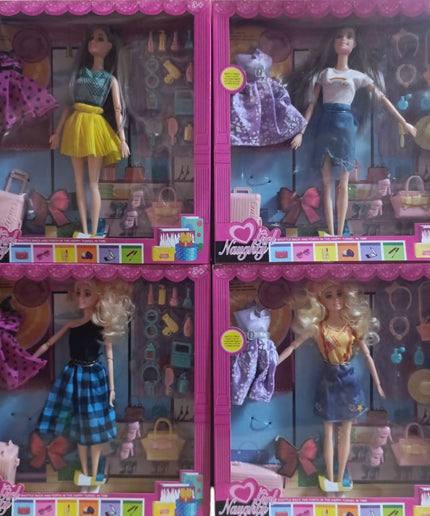 Păpușă cu accesorii 30x6cm LY535
