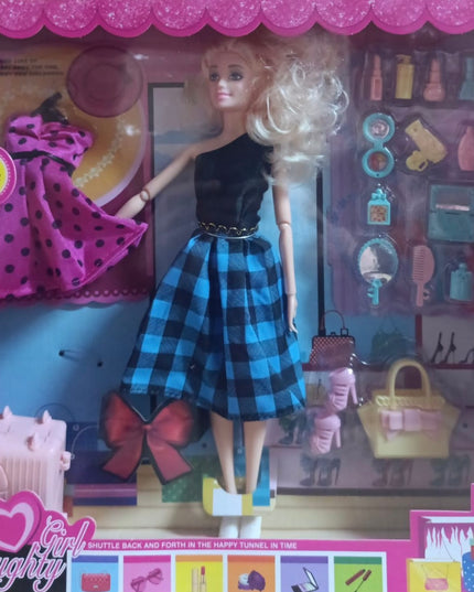 Păpușă cu accesorii 30x6cm LY535