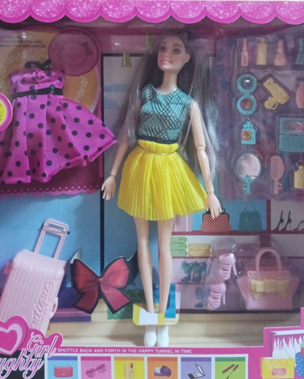 Păpușă cu accesorii 30x6cm LY535