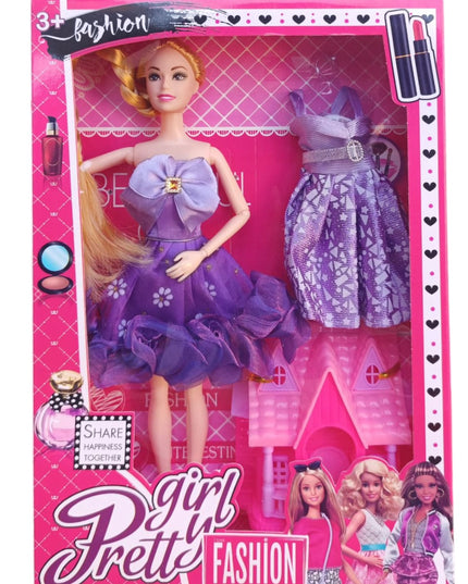 Păpușă cu accesorii 27x6cm Y009