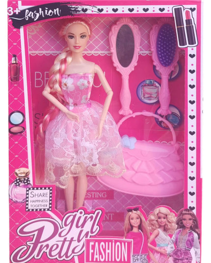 Păpușă cu accesorii 27x6cm Y009