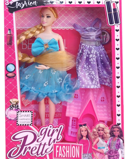 Păpușă cu accesorii 27x6cm Y009