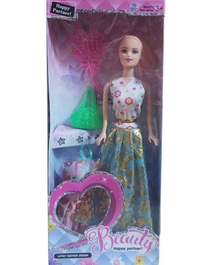 Păpușă cu accesorii 28x6cm 968-2