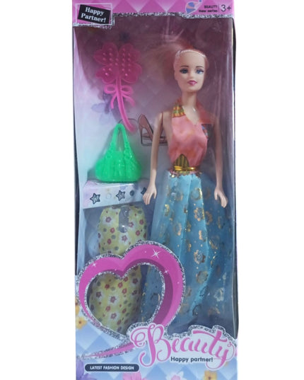 Păpușă cu accesorii 28x6cm 968-2