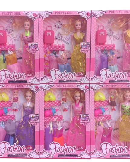 Păpușă cu accesorii 29x7cm 8167