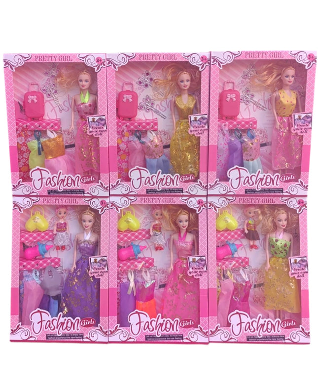 Păpușă cu accesorii 29x7cm 8167