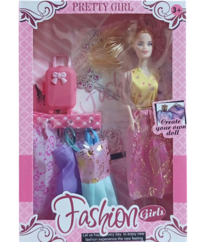 Păpușă cu accesorii 29x7cm 8167