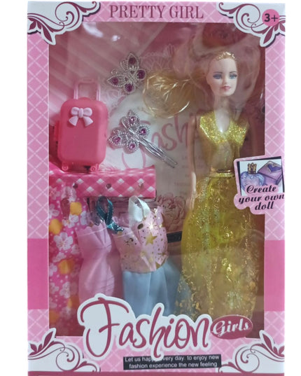 Păpușă cu accesorii 29x7cm 8167