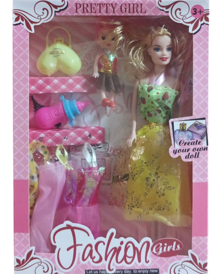 Păpușă cu accesorii 29x7cm 8167