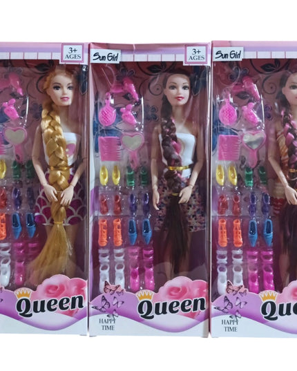 Păpușă cu accesorii 29x7cm YZ013B