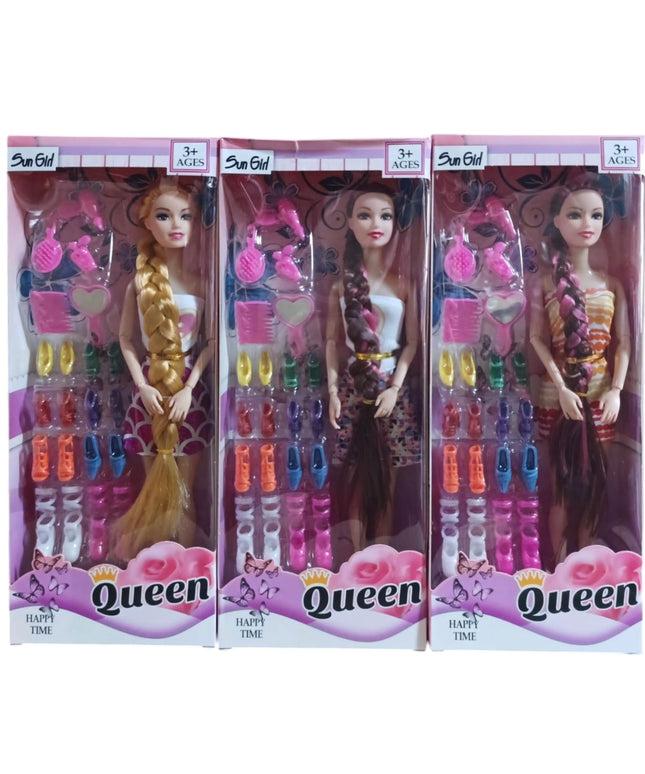 Păpușă cu accesorii 29x7cm YZ013B