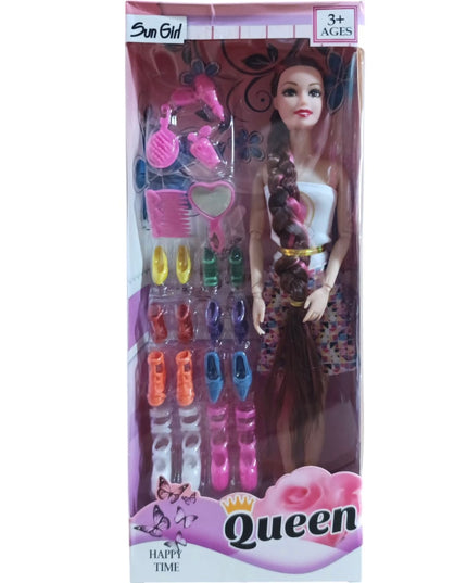 Păpușă cu accesorii 29x7cm YZ013B