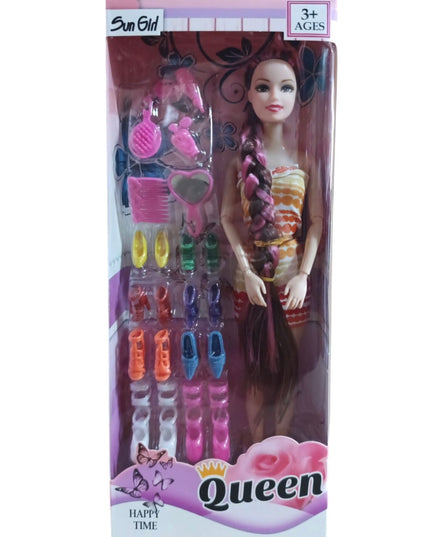 Păpușă cu accesorii 29x7cm YZ013B