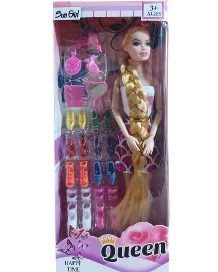 Păpușă cu accesorii 29x7cm YZ013B