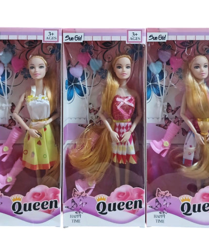 Păpușă cu accesorii 28x6cm YZ013A