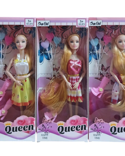 Păpușă cu accesorii 28x6cm YZ013A