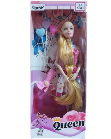 Păpușă cu accesorii 28x6cm YZ013A