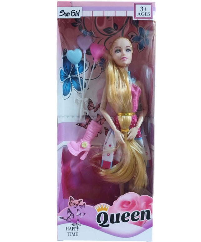 Păpușă cu accesorii 28x6cm YZ013A