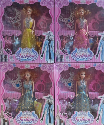 Păpușă cu accesorii 28x6cm 883