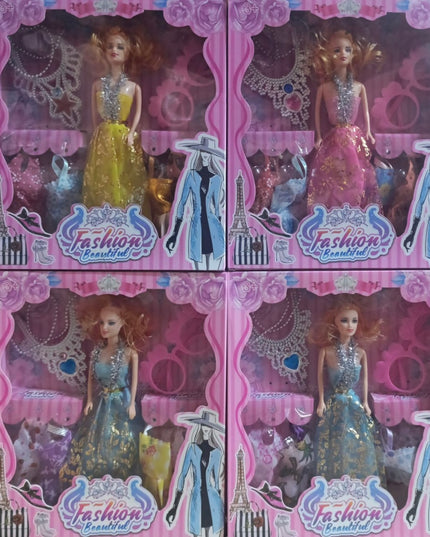 Păpușă cu accesorii 28x6cm 883