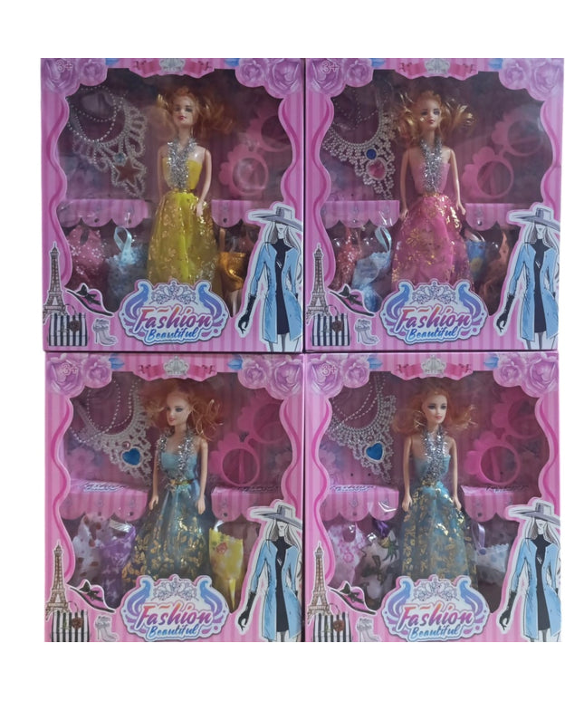 Păpușă cu accesorii 28x6cm 883