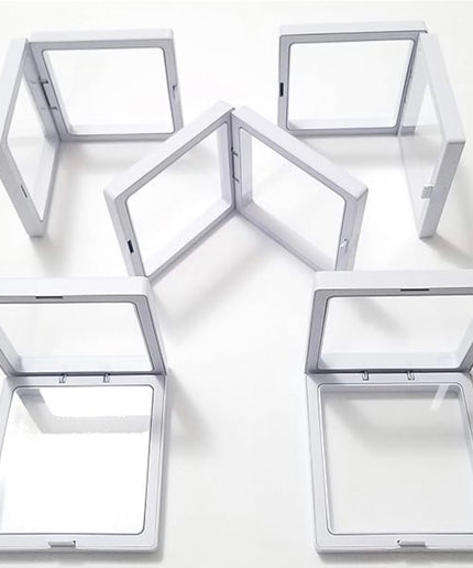 Ramă de prezentare din plastic cu folie flexibilă 10/set 11x11cm