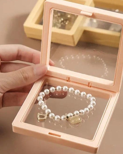 Ramă de prezentare din plastic cu folie flexibilă 10/set 7x7cm