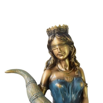 Statuetă Zeița Abundenței cu Cornul Prosperității 63cm