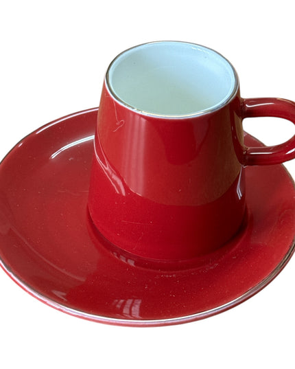 Set cadou ceașcă cu farfurie și linguriță