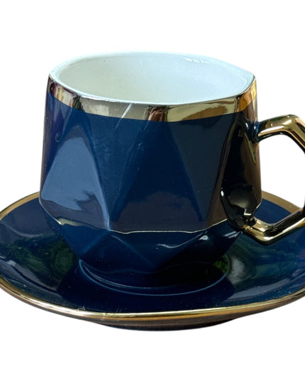 Set cadou ceașcă cu farfurie și linguriță LUCKY