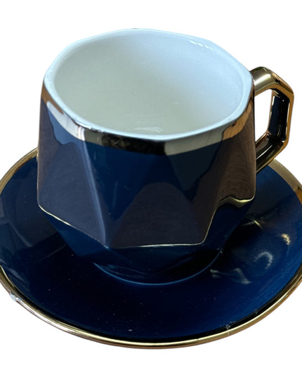 Set cadou ceașcă cu farfurie și linguriță LUCKY