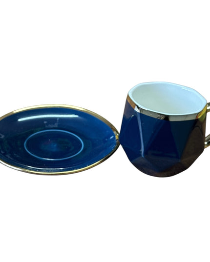 Set cadou ceașcă cu farfurie și linguriță LUCKY