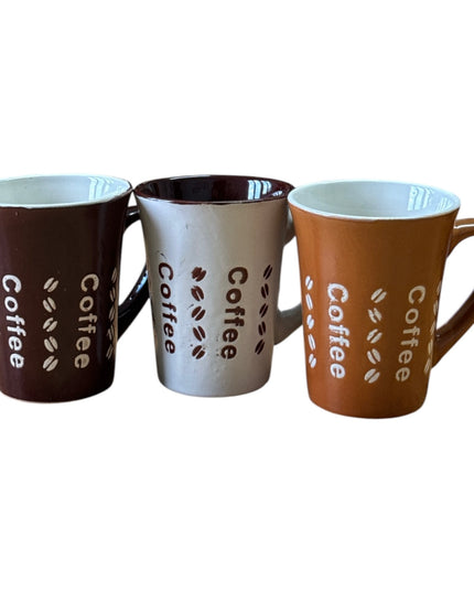Set 3 căni ceramică Coffee