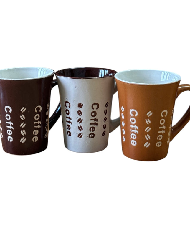Set 3 căni ceramică Coffee
