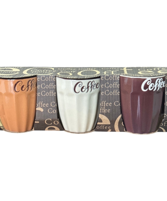 Cană ceramică Cofee 3/set