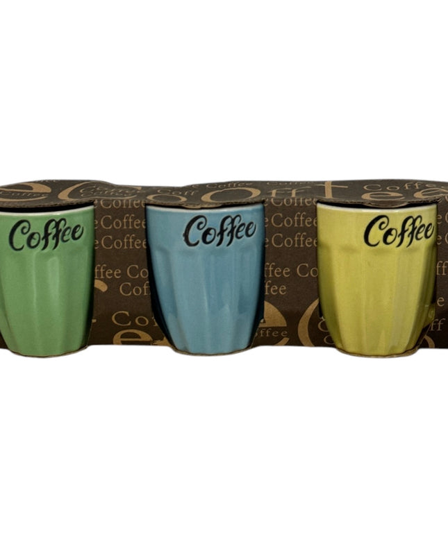 Cană ceramică Cofee 3/set