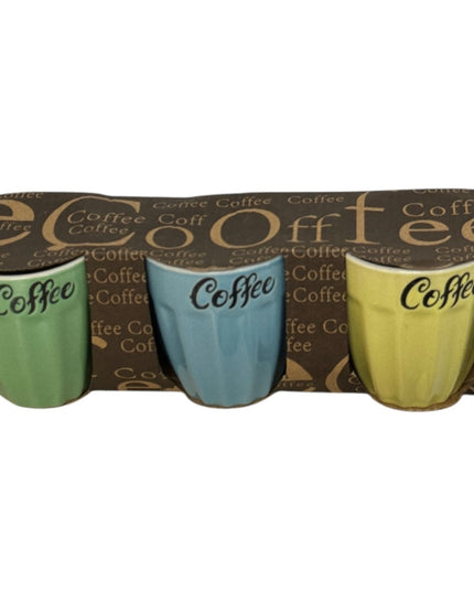 Cană ceramică Cofee 3/set