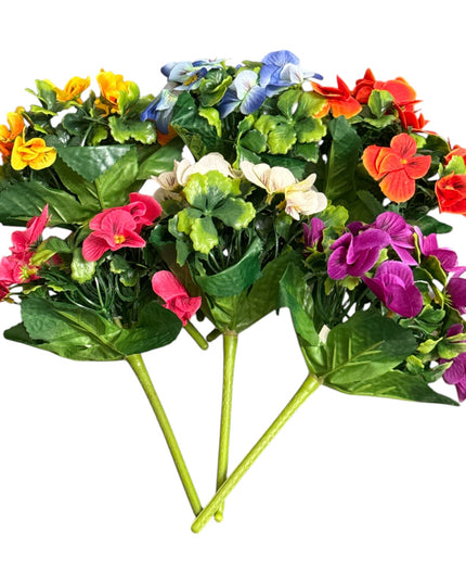 Buchet ornamental Panseluțe 20cm